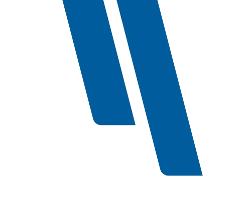 Two blue stripes