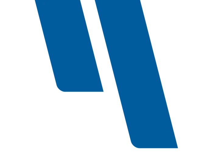 Two blue stripes